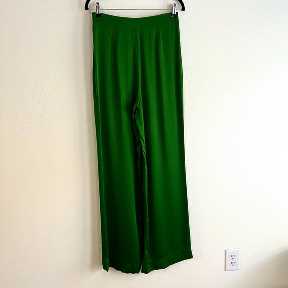 Zara Satin Palazzo Pants - Picture 8 of 9